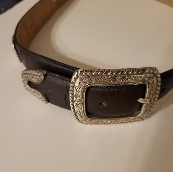 Two Small belts , Brighton Small Leather second Small man made belt - Picture 5 of 13